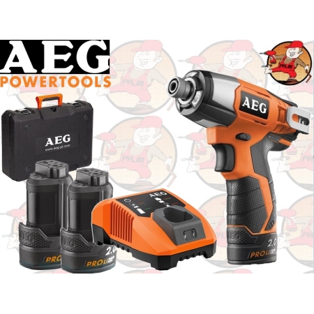 BSS 12CLI-202C AEG Kompaktowy klucz udarowy 12V BSS12CLI-202C