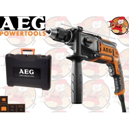 SB2E 850 R AEG 2-Biegowa Wiertarka Udarowa 850 W 56Nm SB2E850R