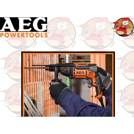 SB2E 850 R AEG 2-Biegowa Wiertarka Udarowa 850 W 56Nm SB2E850R