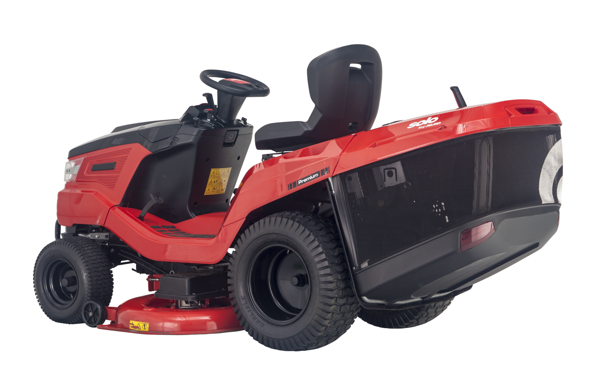 Precise steering and wide Tyres