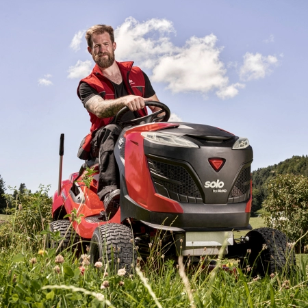 SOLO BY ALKO T15-95.4HD-A PREMIUM Spalinowy traktorek kosiarka samojezdna / 127705