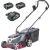 AL-KO 32.2 LI 18V EASY Akumulatorowa kosiarka z koszem (zestaw 2x2,5Ah/3,0A) / 18V / 2,5Ah / 32cm / 200m² / 32.2 LI 18V