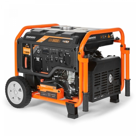 GDA6600Ei DAEWOO Agregat prądotwórczy inwertorowy 230V 5,5kW AVR silnik na PB 312cm³