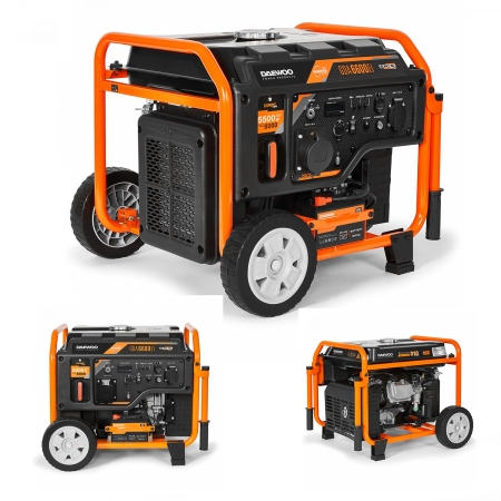 GDA6600Ei DAEWOO Agregat prądotwórczy inwertorowy 230V 5,5kW AVR silnik na PB 312cm³