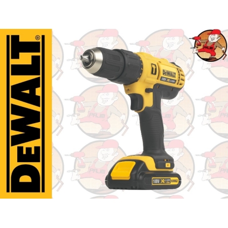 DCD776C3-QW DEWALT Kompaktowa wiertarko-wkrętarka z udarem XR Li-Ion 18 V DCD 776 C3