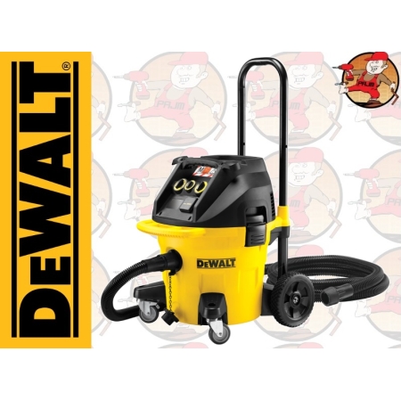 DWV902M-QS Odkurzacz przemysłowy DEWALT 38 l - Klasa M. D DWV 902 M-QS