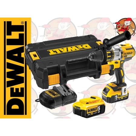 DCD995P3-QW DEWALT Wiertarko-wkrętarka z udarem XR Li-Ion 18V z silnikiem bezszczotkowym DCD 995 P3-QW