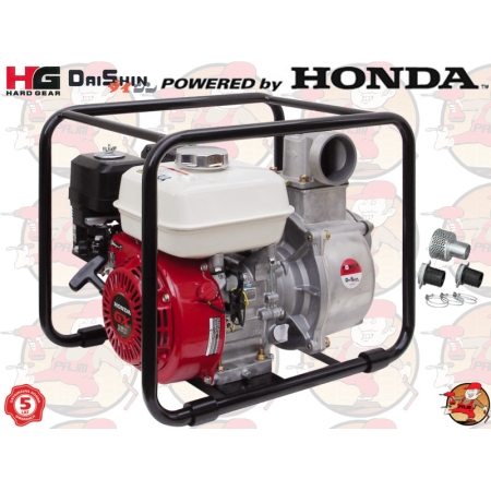 SST80HX Pompa spalinowa półszlamowa DAISHIN z silnikiem HONDA GX160 1000 l/min 2,3 ATM 3" + GRATIS* SST 80 HX 5 lat gwarancji