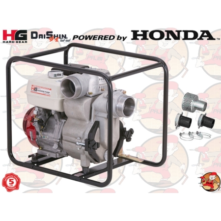 SWT100 Pompa spalinowa szlamowa DAISHIN z silnikiem HONDA GX340 2000 l/min 2,4 ATM 4" + GRATIS* SWT 100
