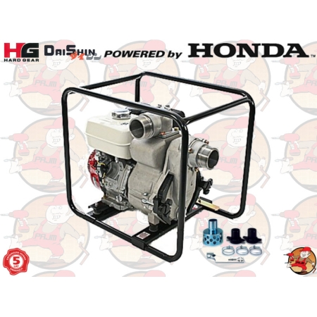 SWT80 Pompa spalinowa szlamowa DAISHIN z silnikiem HONDA GX240 1300 l/min 2,8 ATM 3"