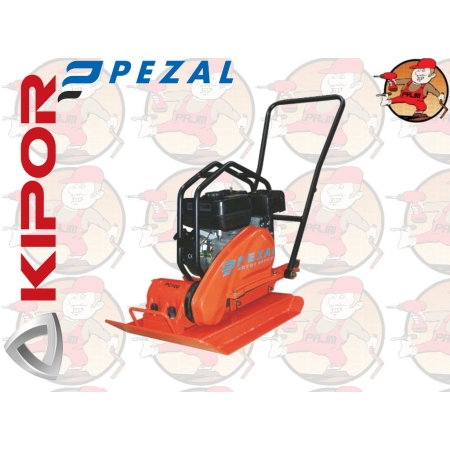 PC100-PG200G Zagęszczarka płytowa jednokierunkowa benzynowa z gumą 6 KM PEZAL PC 100-PG 200 G