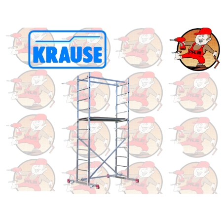 916112 Rusztowanie montażowe (pakiet b) wysokość robocza 5,00 m KRAUSE