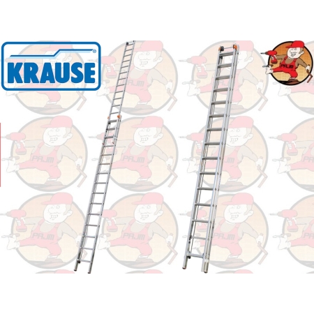 120670* / 129871 KRAUSE ROBILO drabina rozsuwana 2x18 szczebli
