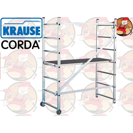 916174 Mini rusztowanie wysokość robocza 3,00 m KRAUSE
