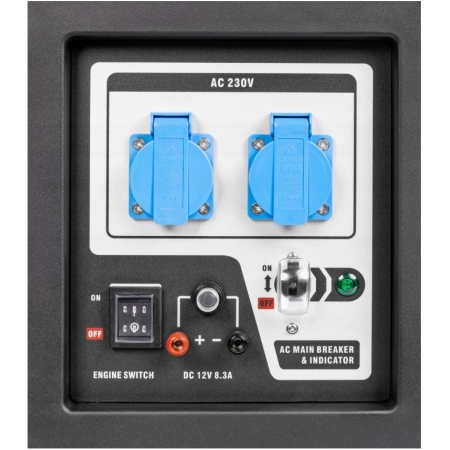 LC3500-AS LONCIN Agregat prądotwórczy 230V 2,8kW / 3,1kW AVR silnik Loncin G210FA