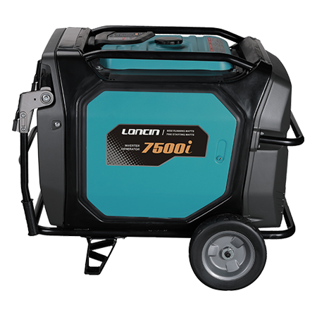 LC7500i Agregat prądotwórczy inwertorowy 7,5kW 230V niebieski z boku