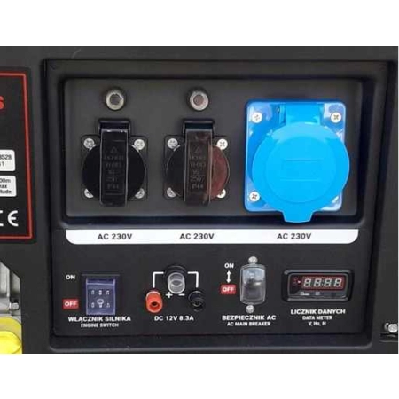 LC8000D-AS-1F Panel sterowania