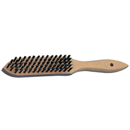 Szczotka ręczna 5-rzedowa 290 mm ABRABORO - drut inox AB40930039
