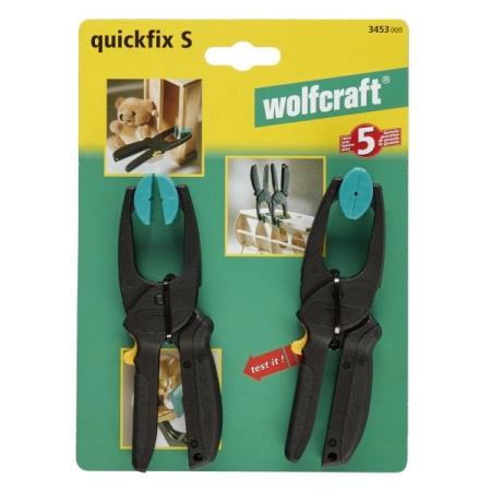 Mini kleszcze zaciskowe Wolfcraft - quickx S 30 [2 szt.] WF3453000