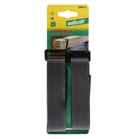 Łącznik do kabli na rzep 30x1200 mm Wolfcraft - na rzep [2 szt.] WF3009000