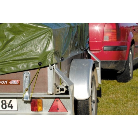 Guma mocująca 15 cm Wolfcraft - do plandek [ 10 szt.] WF3295000