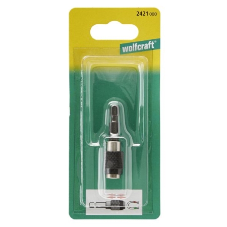 Uchwyt magnetyczny Wolfcraft - 50 mm do szybkiej wymiany WF2421000