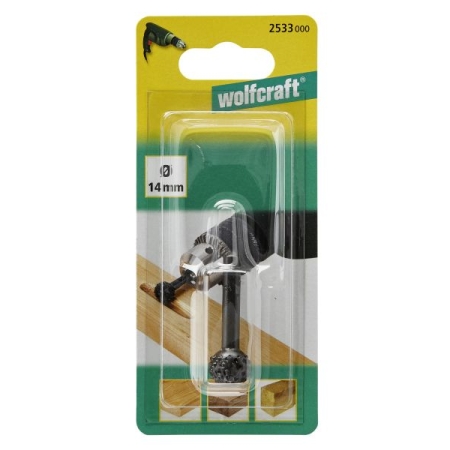 Tarnik profilowany 15 mm Wolfcraft - kulisty WF2533000