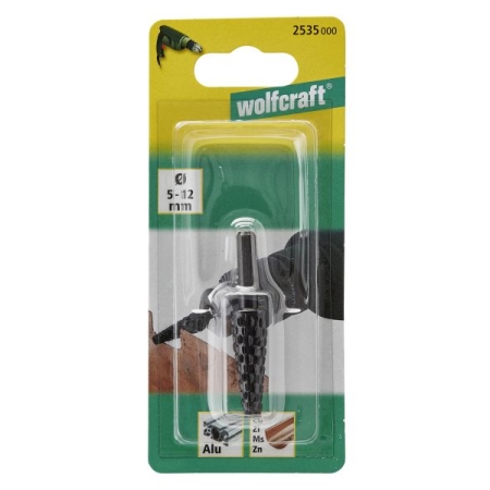 Tarnik profilowany 5 - 12 mm Wolfcraft - stożkowy WF2535000