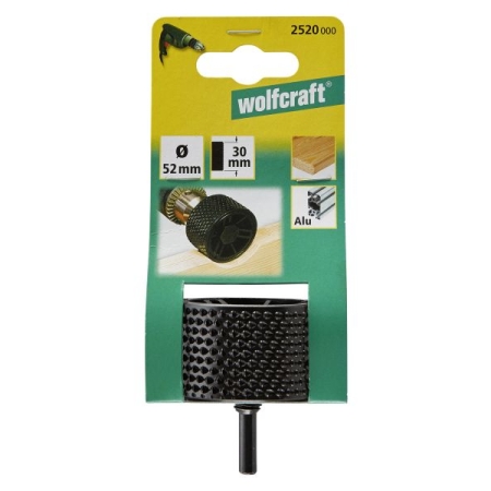 Tarnik wirnikowy 52x30 mm Wolfcraft, trzpień 6 mm WF2520000