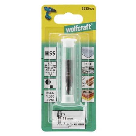 Wiertło stopniowane HSS 6-8-10 mm Wolfcraft WF2555000