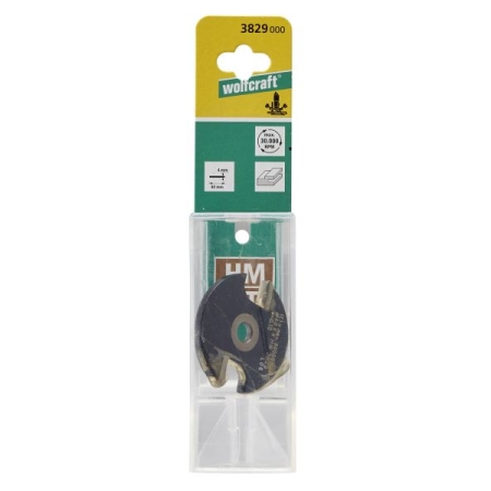 Frez tarczowy do rowków 40/4 mm Wolfcraft - HM, bez trzpienia WF3829000