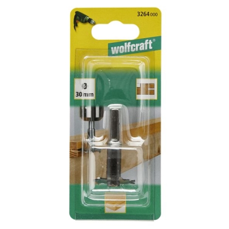 Frez szczelinowy 30 mm Wolfcraft - WS, trzpień 8 mm WF3264000