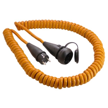 Przedłużacz spiralny 1-5 m AS-SCHWABE 3G2,5 poliuretan AS870415