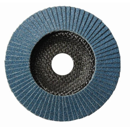 Tarcza lamelkowa 125 mm ABRABORO - gr. 60, cyrkon-korund AB12506007