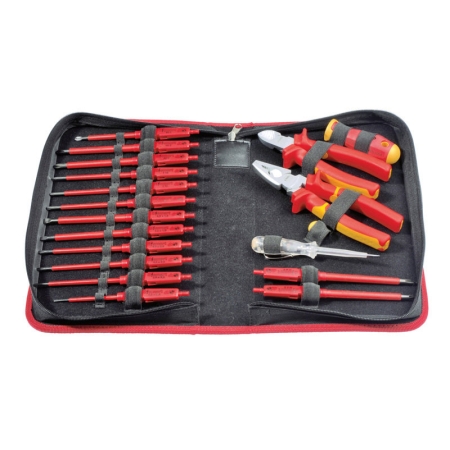 Zestaw 19 narzędzi FELO - w etui FL06391904