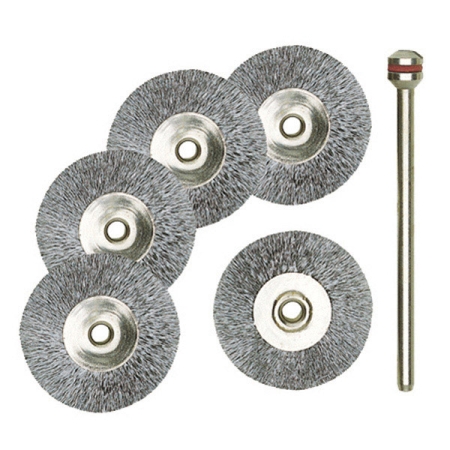 Szczotki druciane Proxxon 22 mm dyski Inox [5 cz.] PR28956