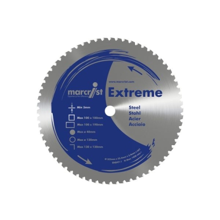 Tarcza widiowa do stali 355/25,4 Marcrist Extreme MC2510.1355.25