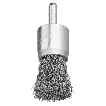 Szczotka pędzelkowa 22 mm ABRABORO - drut falisty, trzpień AB93220500