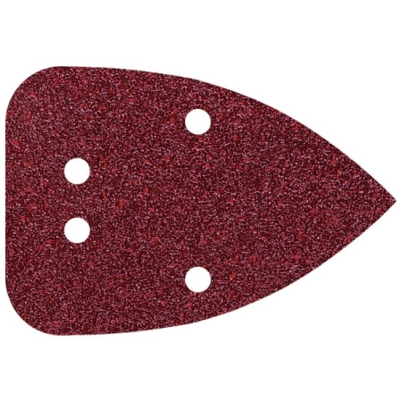 Papier szlifierski 96x136 mm Wolfcraft - gr. 80/120, 240, perforowany, na rzep [10 szt.] WF1756000