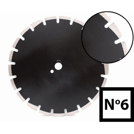 Tarcza diamentowa do asfaltu 400 x 25,4/10 ABRABORO N6 laser AB40000006