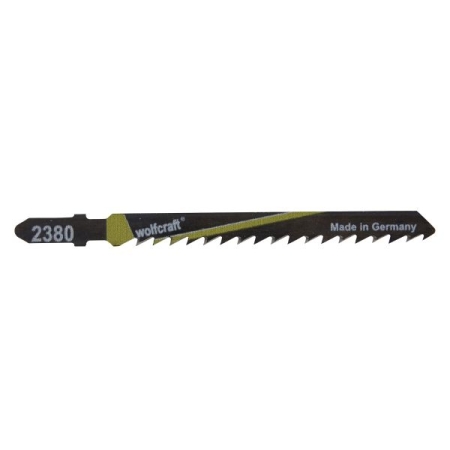 2 brzeszczoty Wolfcraft - uchwyt T, twarde drewno, sklejka, MDF, płyty wiórowe oklejone tworzywem WF2380000