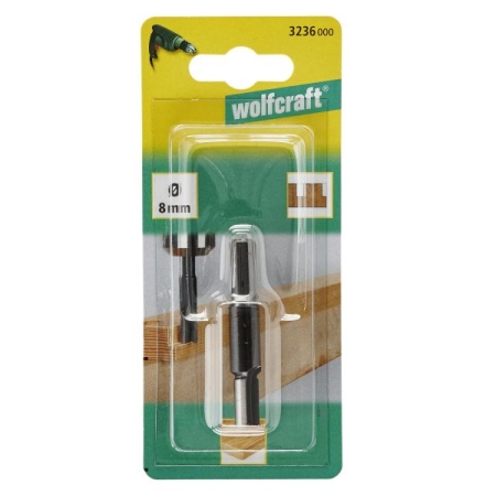 Frez do rowków 8 mm Wolfcraft - WS, trzpień 8 mm WF3236000