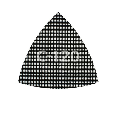 Siatka ścierna 95 mm Wolfcraft - gr. 80/120/220 [5 szt.] WF8469000