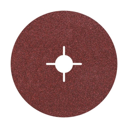 Papier szlifierski 125 mm Wolfcraft - gr. 100, fibrowy [ 5 szt.] WF2469000