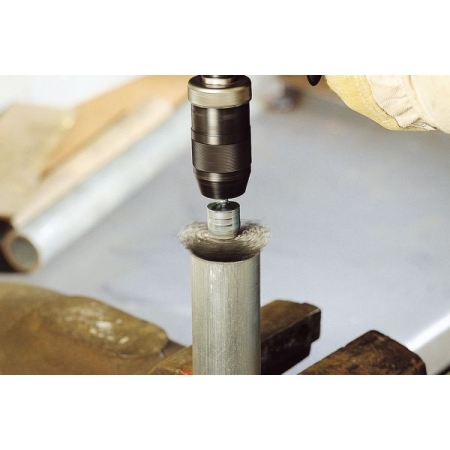 Szczotka pędzelkowa 50 mm/6 mm Wolfcraft - drut rozproszony WF2712000