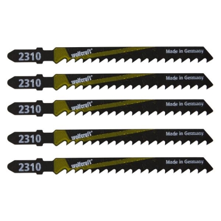 5 brzeszczotów Wolfcraft - uchwyt T, szybkie, bardzo zgrubne cięcia WF2360000