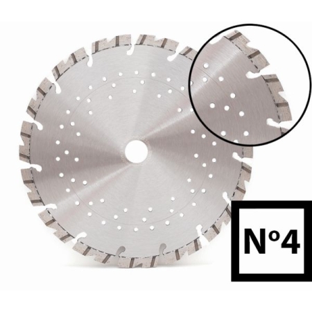 Tarcza diamentowa 125 x 22/10 ABRABORO N4, profesjonalna AB12500004