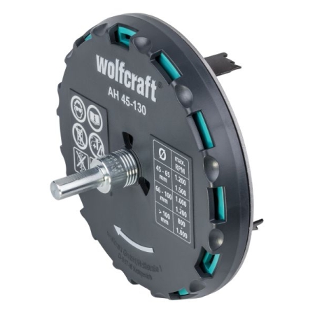 Otwornica regulowana Wolfcraft 45 - 130 mm WF5978000
