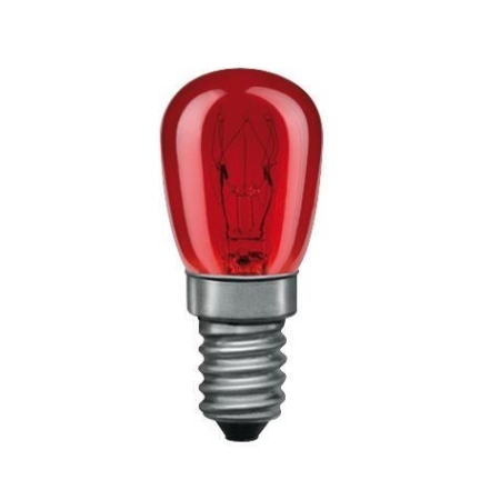 Żarówka gruszkowa. czerwona. E14. ?25mm. 15W PL80011