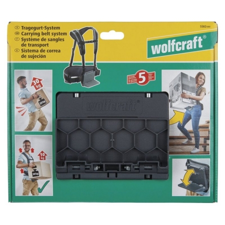 Pasy kurierskie Wolfcraft - system pasów nośnych WF5582000